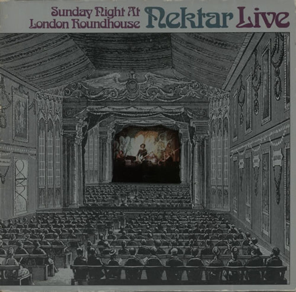 Nektar Sunday Night At London Roundhouse German vinyl LP album (LP record) BLPS19182