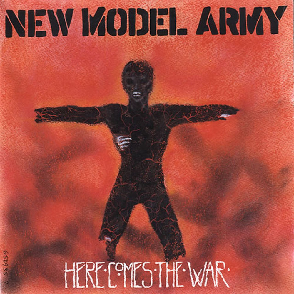 New Model Army Here Comes The War UK 7" vinyl single (7 inch record / 45) 6589357