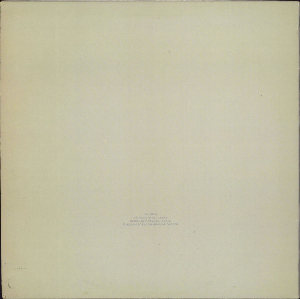 New Order 1981-1982 (Nineteen Eighty One) - 2nd US 12" vinyl single (12 inch record / Maxi-single) 042285793918