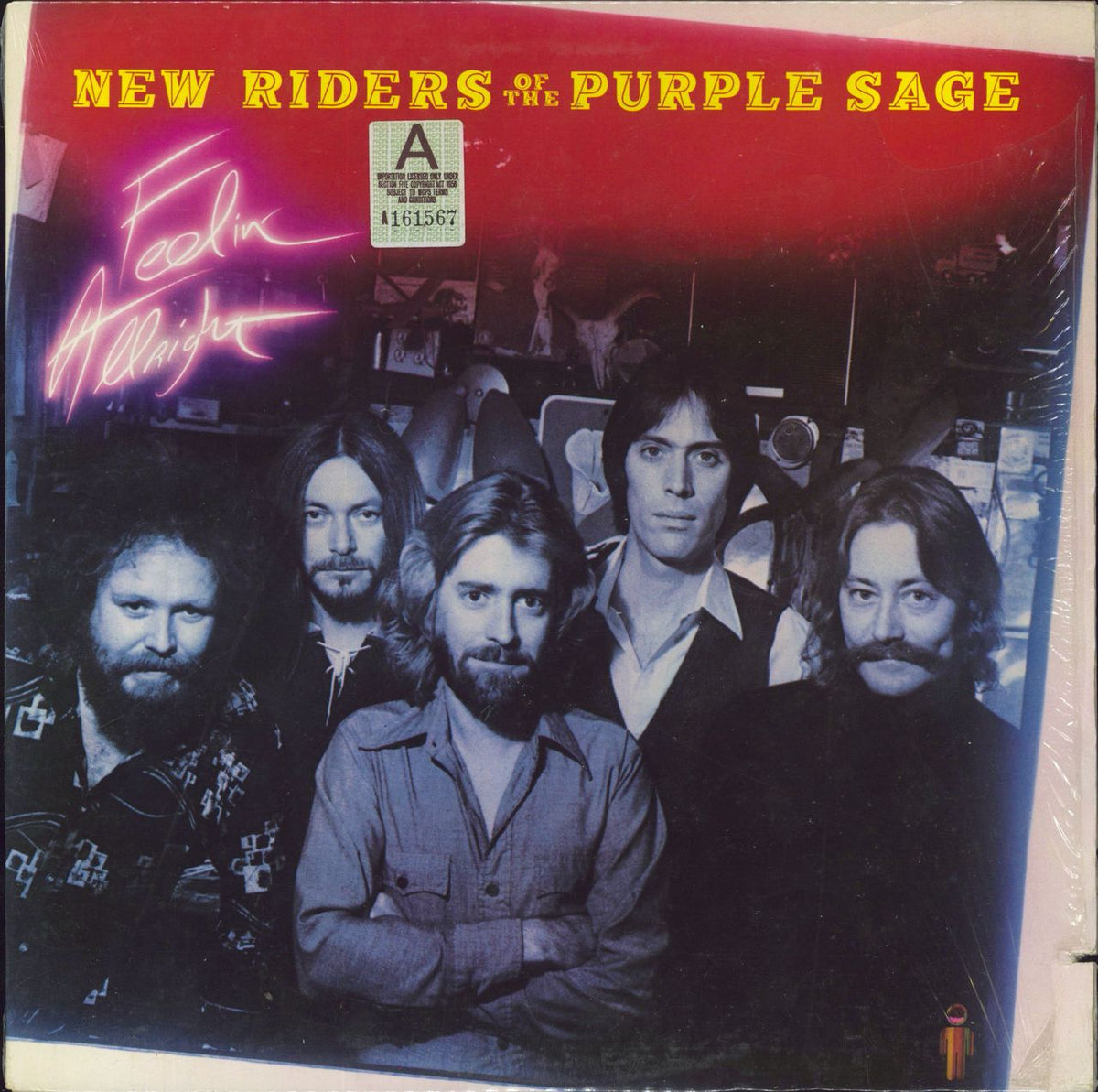 LP NEW RIDERS NEW RIDERS OF THE PURPLE S