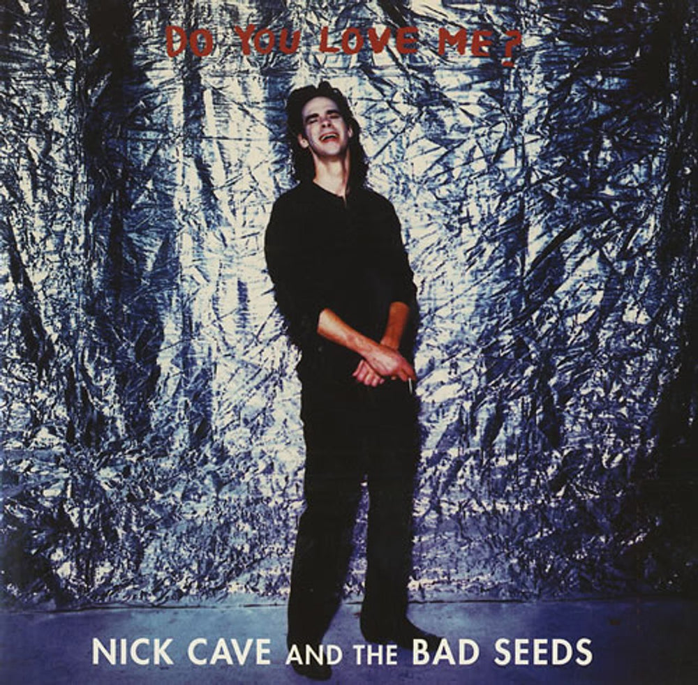 Nick Cave Do You Love Me? - Silver Vinyl UK 7" vinyl single (7 inch record / 45) MUTE160