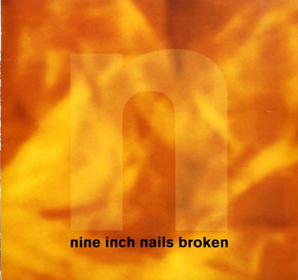 Nine Inch Nails Broken + 7" - EX UK vinyl LP album (LP record) ILPM8004