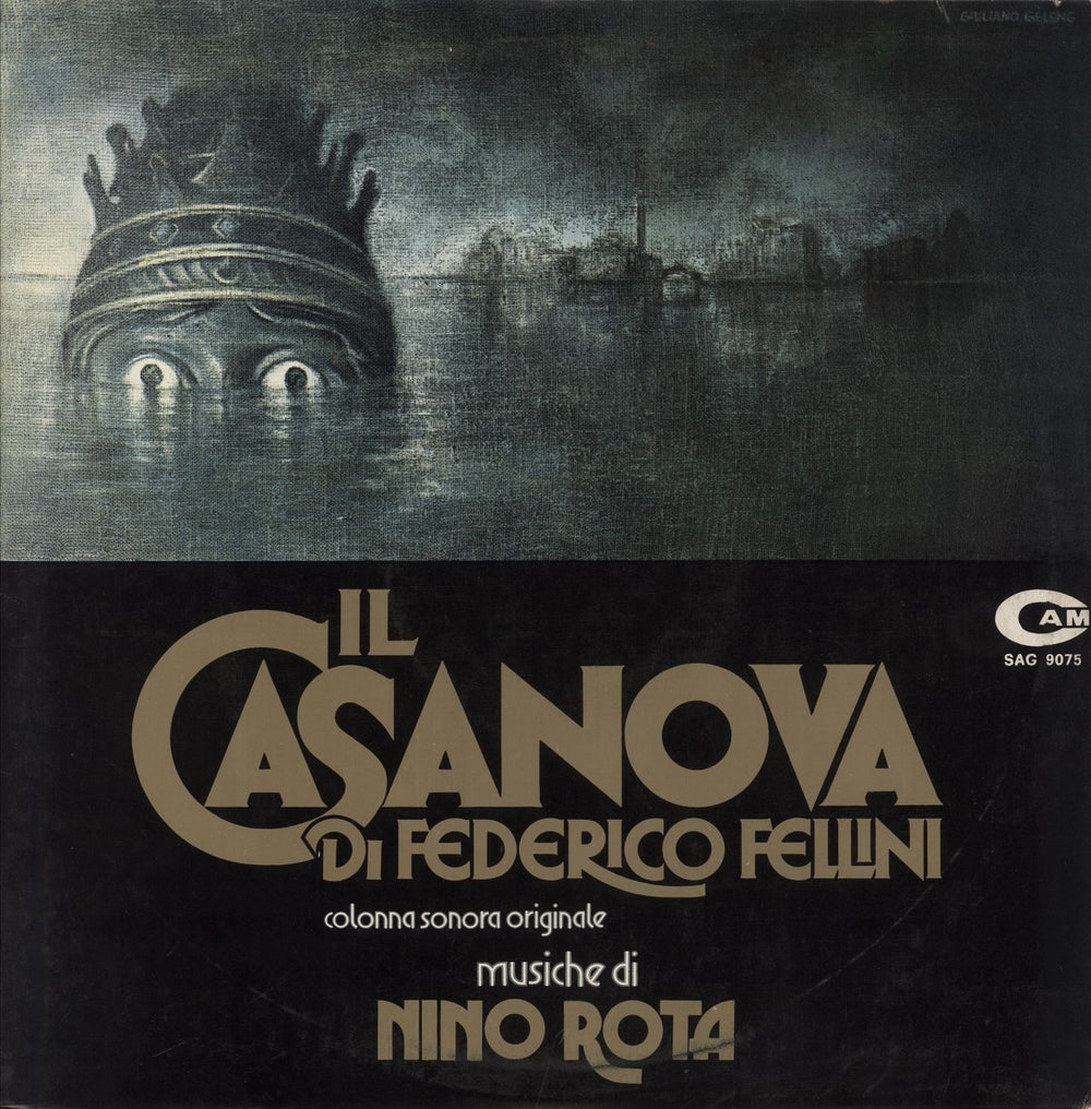 Nino Rota Il Casanova Di Federico Fellini Italian vinyl LP album (LP record) SAG9075