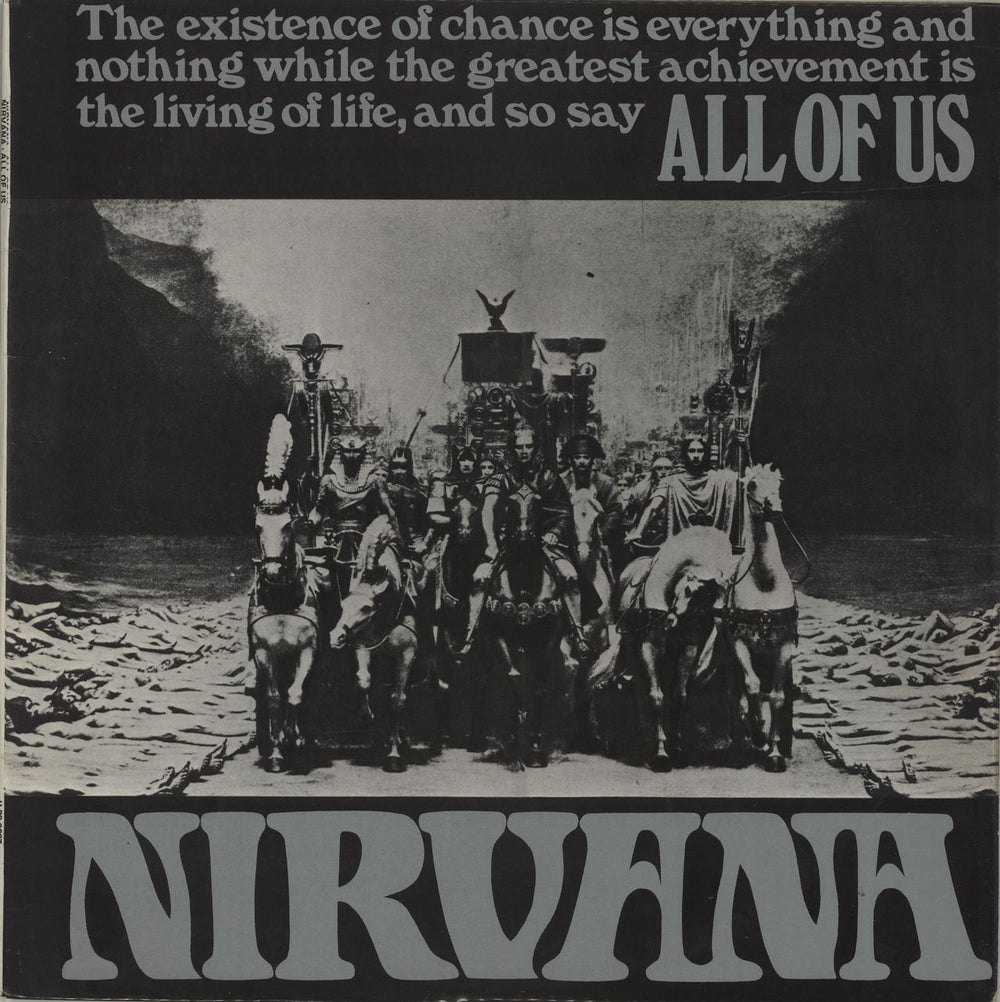 Nirvana (UK) All Of Us - 1st - VG UK vinyl LP album (LP record) ILPS9087