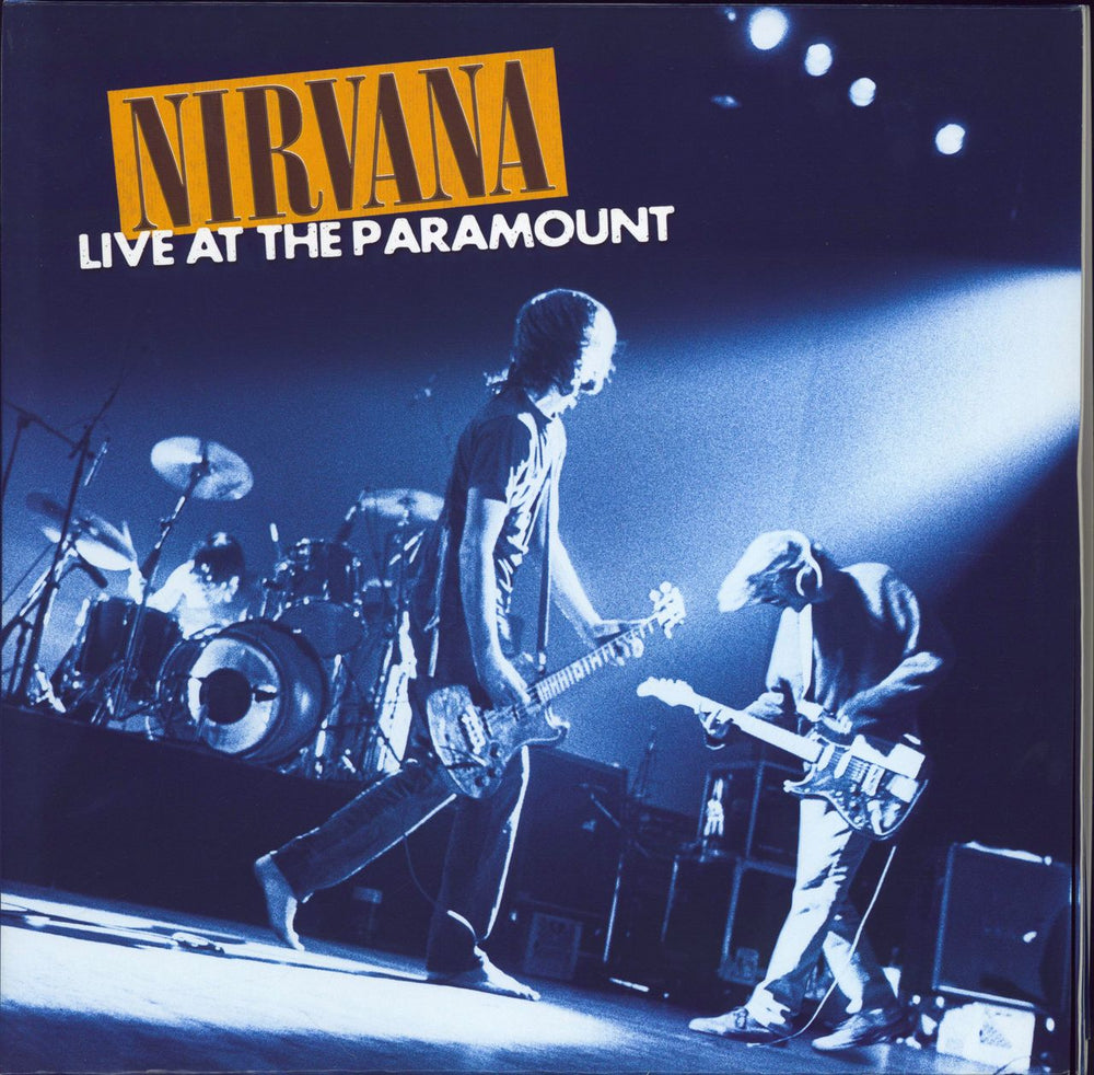 Nirvana (US) Live At The Paramount - 180gm US 2-LP vinyl record set (Double LP Album) B0029541-01