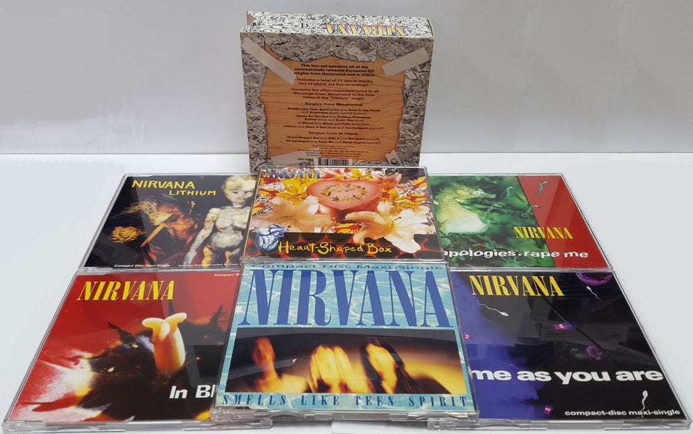 Nirvana (US) Singles UK CD Single Box Set NIRCXSI60691
