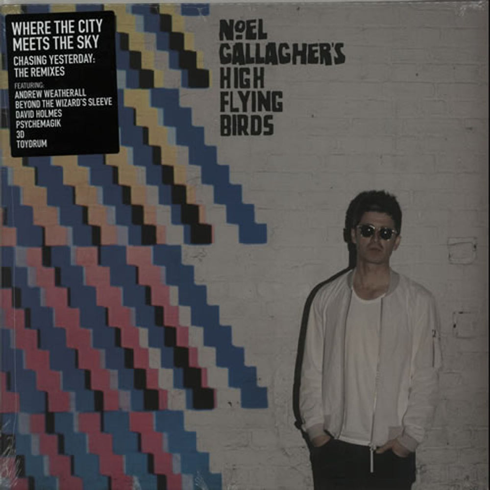 Noel Gallagher Where The City Meets The Sky: Chasing Yesterday - The Remixes - Sealed UK 12" vinyl single (12 inch record / Maxi-single) JDNC25T