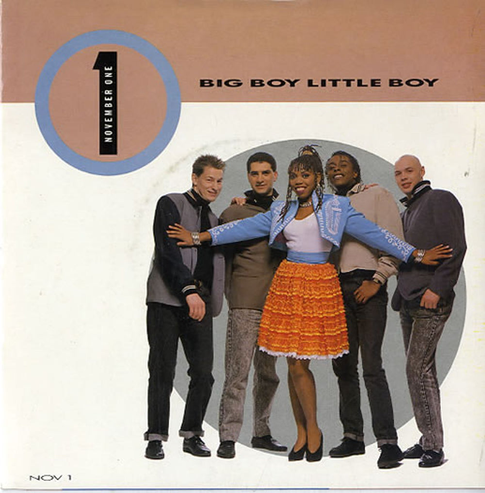 November One Big Boy Little Boy UK 7" vinyl single (7 inch record / 45) NOV1