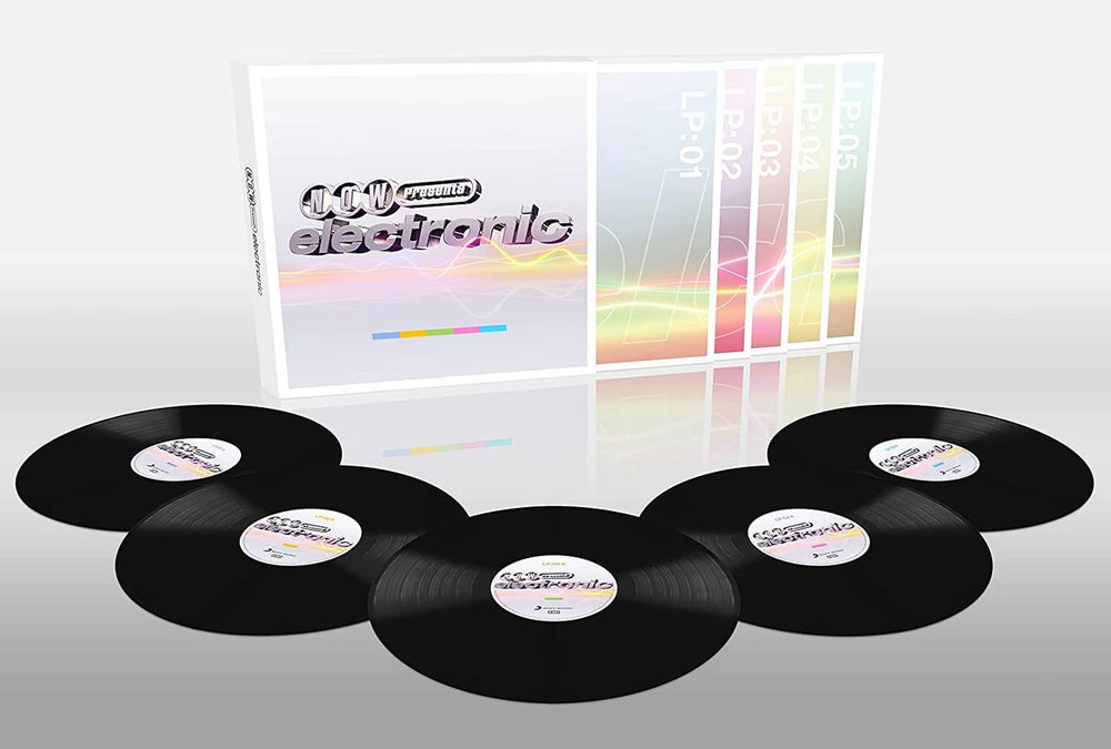 Now That's What I Call Music NOW Presents Electronic [5-LP] - Sealed UK Vinyl Box Set LPNBX2