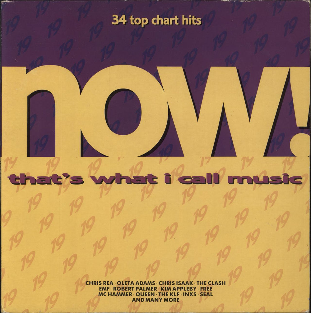 Now That's What I Call Music Now That's What I Call Music 19 - VG UK 2-LP vinyl record set (Double LP Album) NOW19