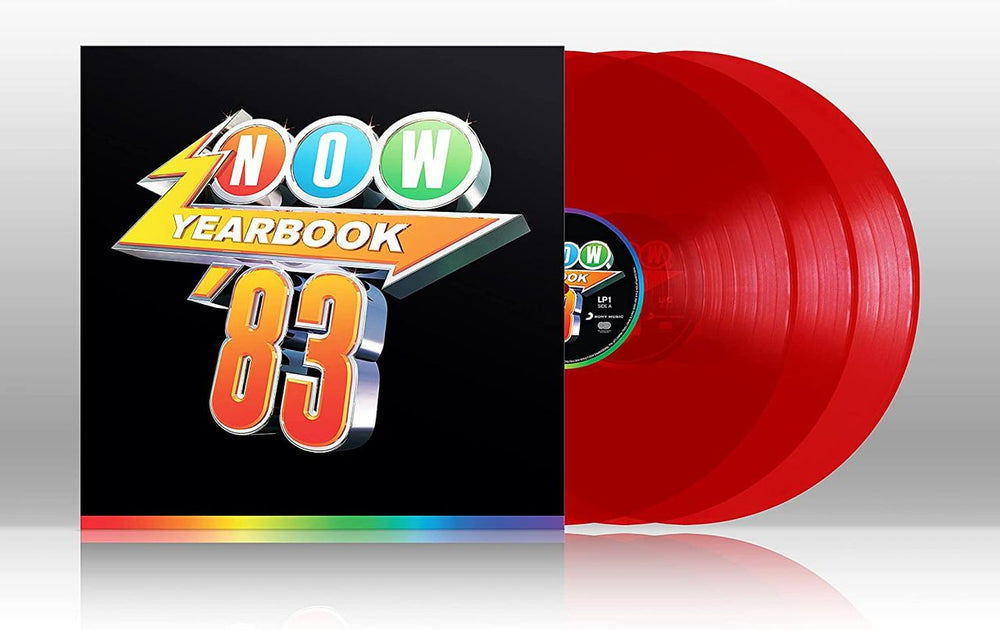 Now That's What I Call Music Now Yearbook '83 - Red Vinyl UK 3-LP vinyl record set (Triple LP Album) N.W3LNO787737