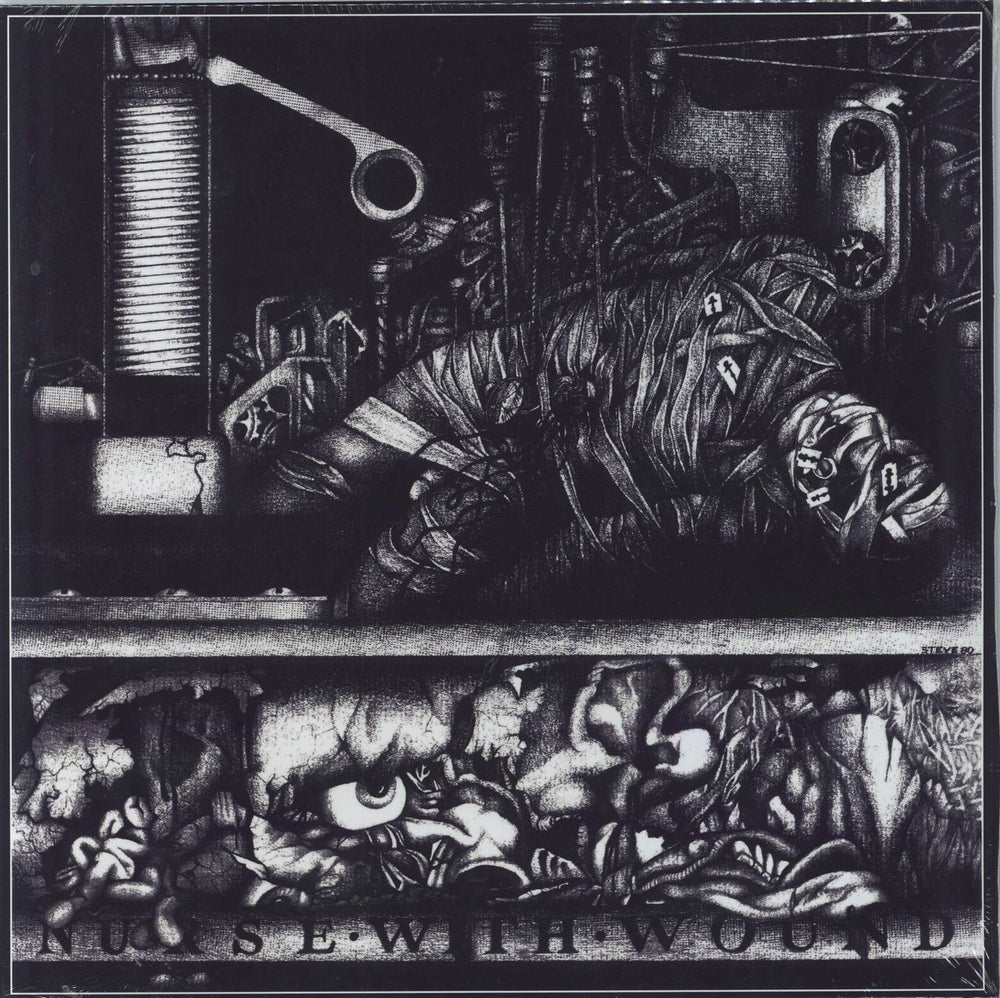 Nurse With Wound To The Quiet Men From A Tiny Girl - Red Vinyl - Sealed UK vinyl LP album (LP record) DPROMLP152RED