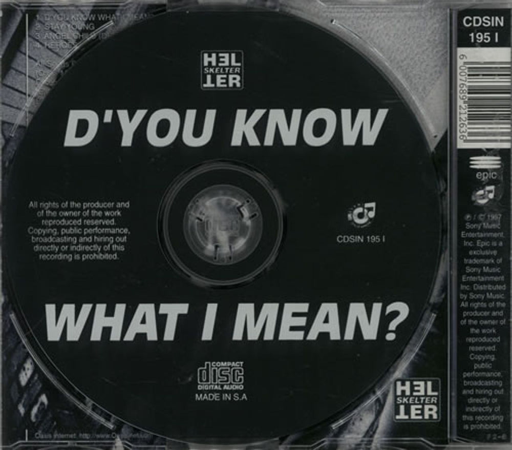 Oasis D'you Know What I Mean? South African CD single (CD5 / 5") OASC5DY103509