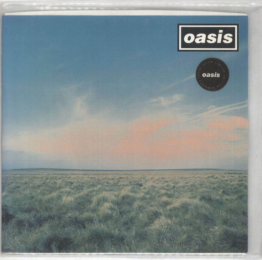 Oasis Whatever - Numbered UK 7" vinyl single (7 inch record / 45) CRE195