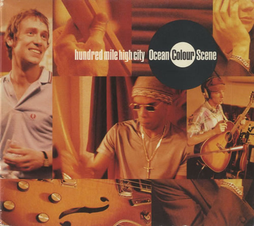 Ocean Colour Scene Hundred Mile High City UK CD single (CD5 / 5") MCSTD40133