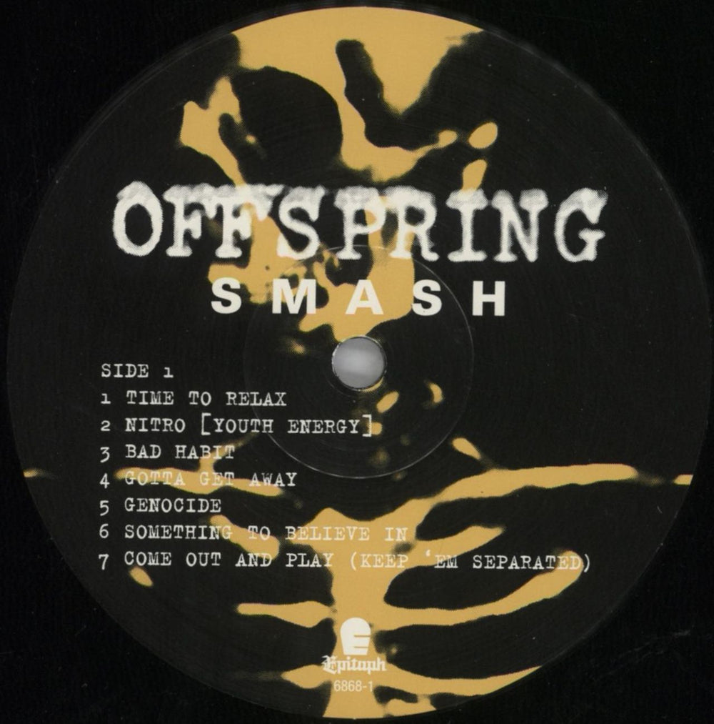 Offspring Smash Dutch vinyl LP album (LP record) OFFLPSM820525