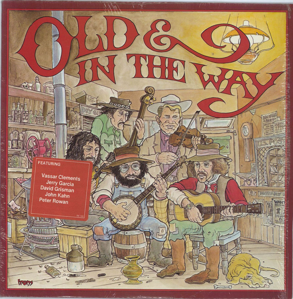 Old And In The Way Old & In The Way - Shrink US vinyl LP album (LP record) RX-103