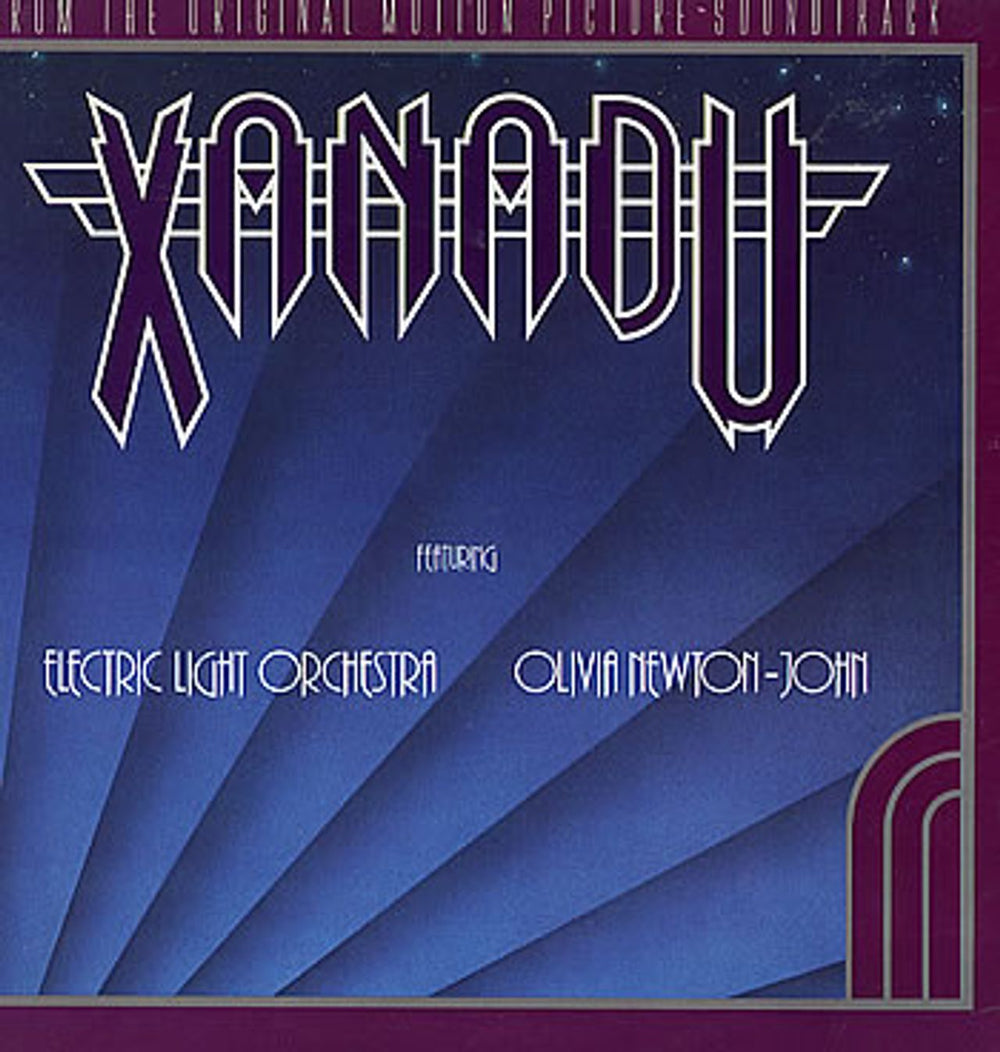 Olivia Newton John Xanadu UK vinyl LP album (LP record) JETLX526