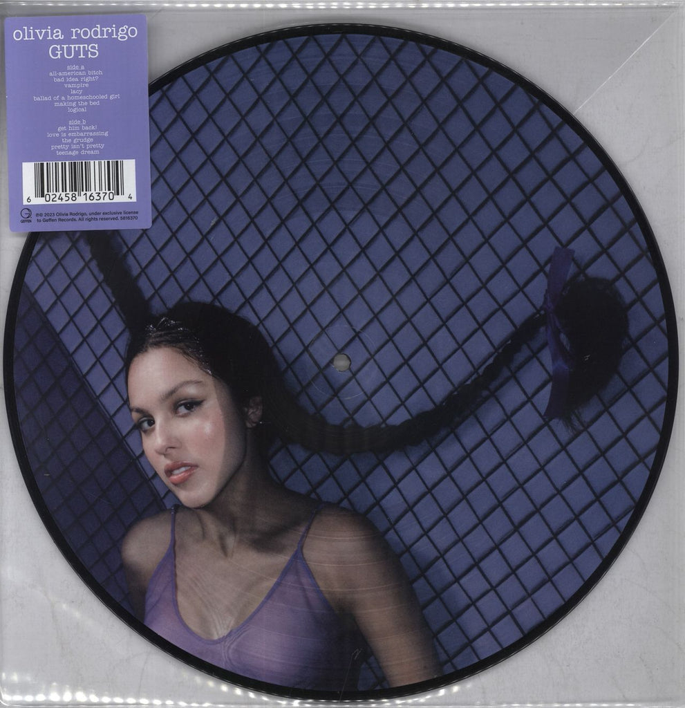 Olivia Rodrigo Guts Vinyl Portada Alternativa + Poster Versión Del Álbum  Edición Limitada
