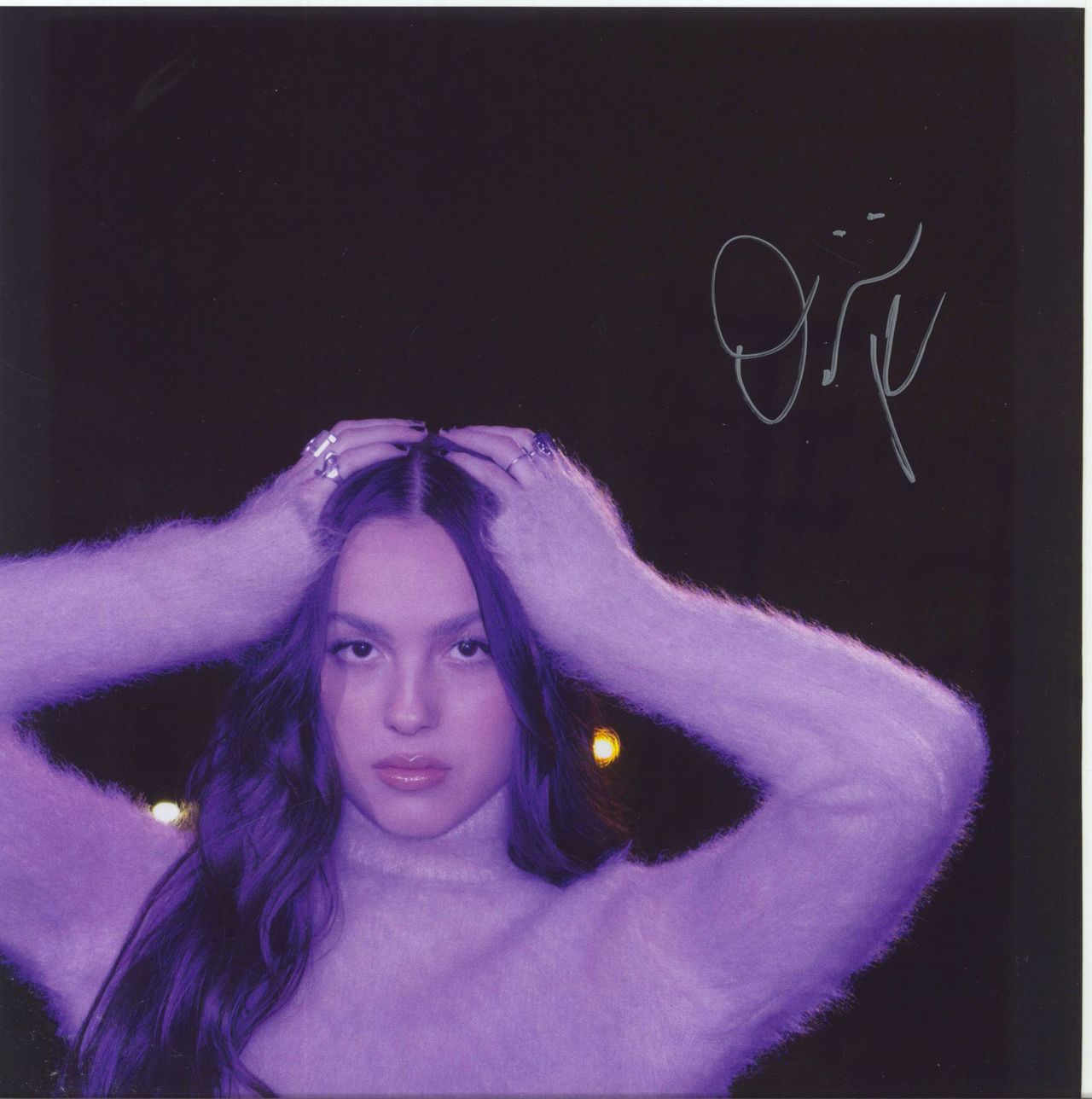 Olivia Rodrigo Guts - Red Vinyl + Autographed Print - Sealed UK 