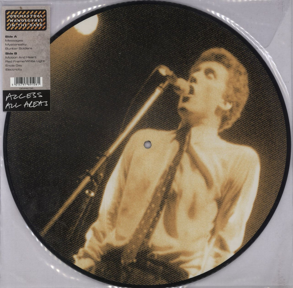 Orchestral Manoeuvres In The Dark Access All Areas UK Picture disc