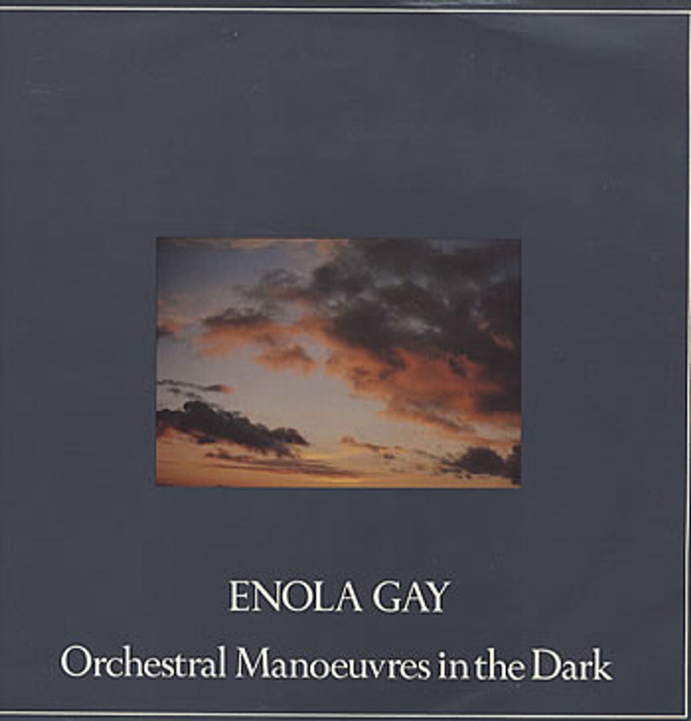 Orchestral Manoeuvres In The Dark Enola Gay UK 12" vinyl single (12 inch record / Maxi-single) DIN22-12