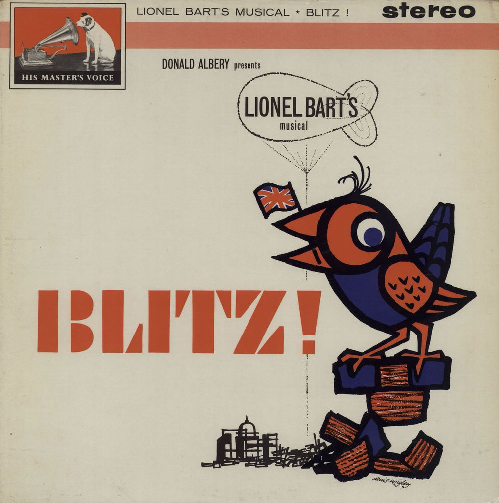 Original Cast Recording Blitz! UK vinyl LP album (LP record) CSD1441