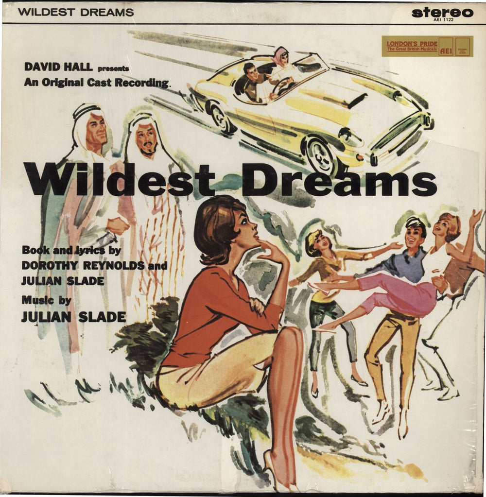 Original Cast Recording Wildest Dreams US vinyl LP album (LP record) AEI1122