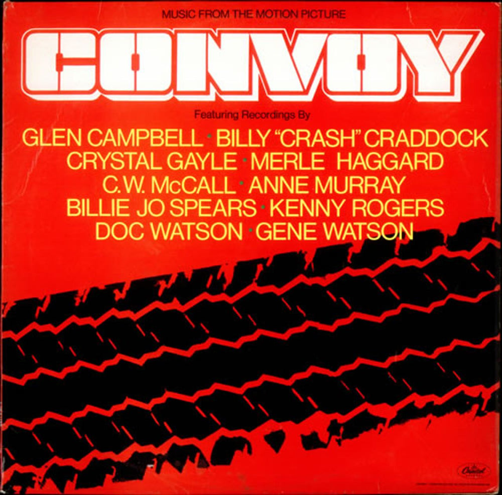 Original Soundtrack Convoy UK vinyl LP album (LP record) E-ST24590