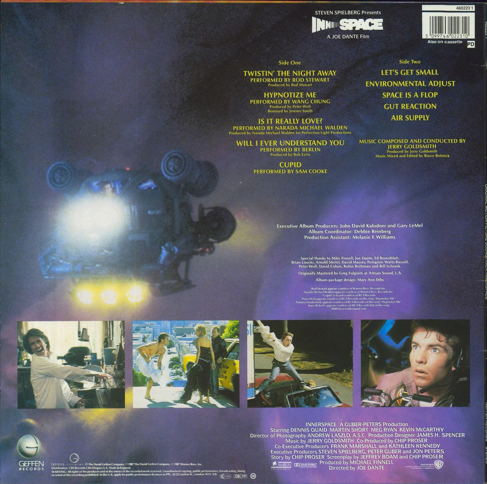 Original Soundtrack Innerspace UK Vinyl LP — RareVinyl.com