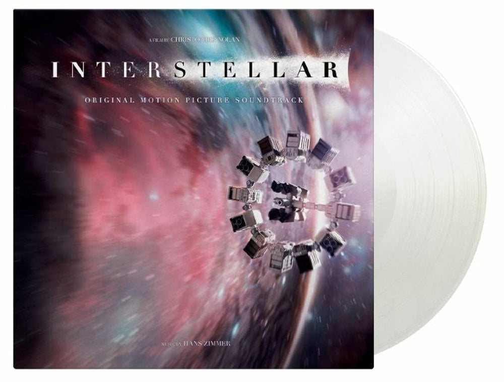 Original Soundtrack Interstellar - Crystal Clear Vinyl - Numbered UK 2-LP vinyl record set (Double LP Album) MOVATM023