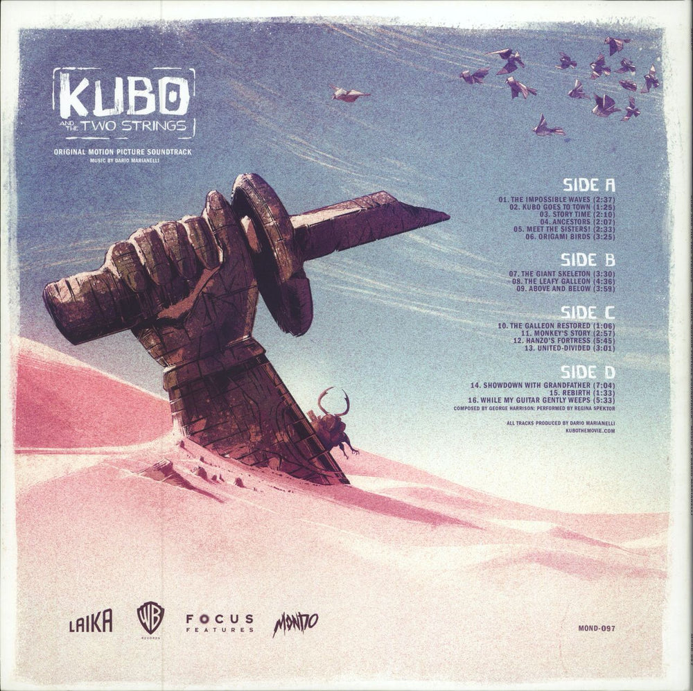 Original Soundtrack Kubo And The Two Strings - Sun & Moon Coloured Vinyl US 2-LP vinyl record set (Double LP Album)