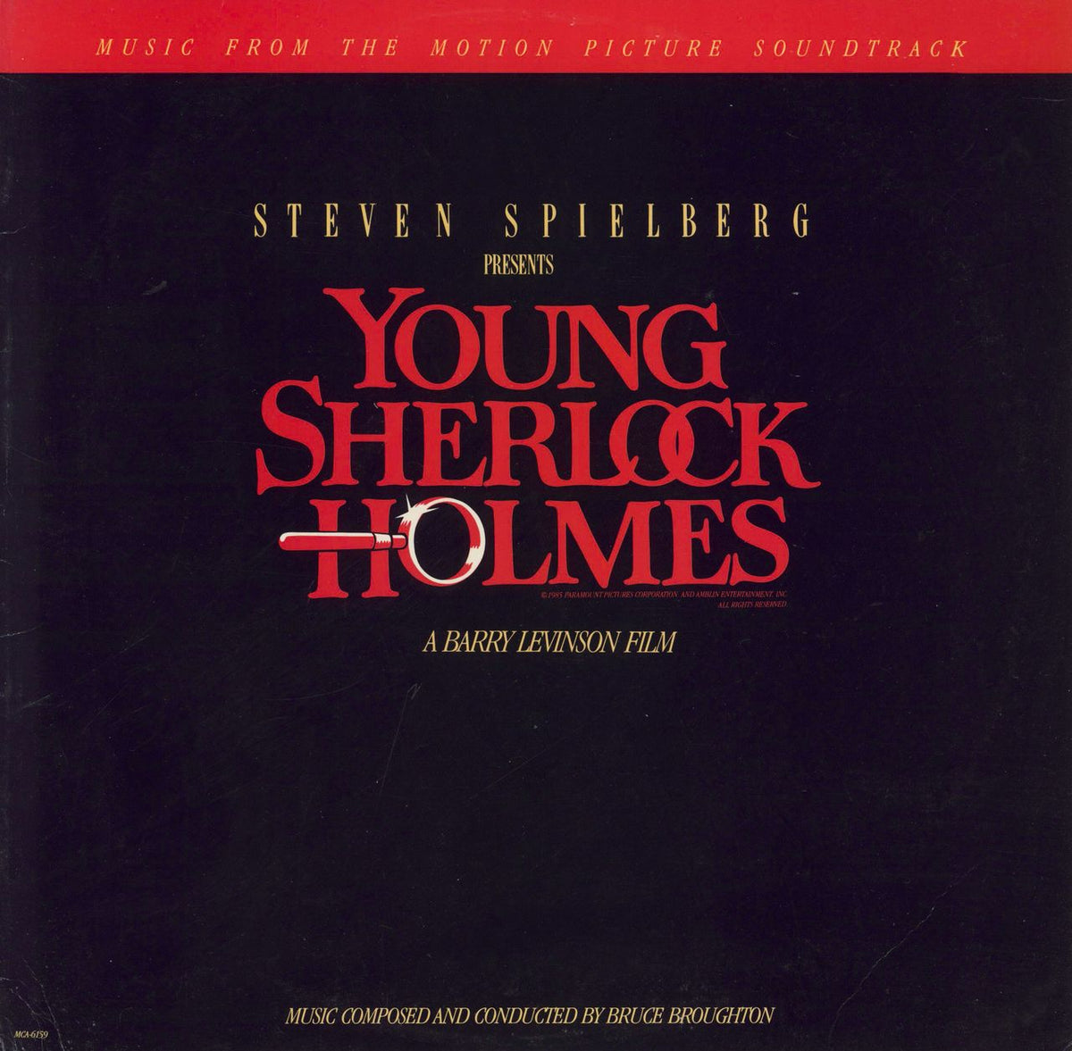 Original Soundtrack Young Sherlock Holmes OST US Vinyl LP