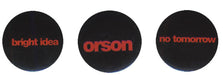 Orson Bright Idea UK Promo badge OSRBGBR422809