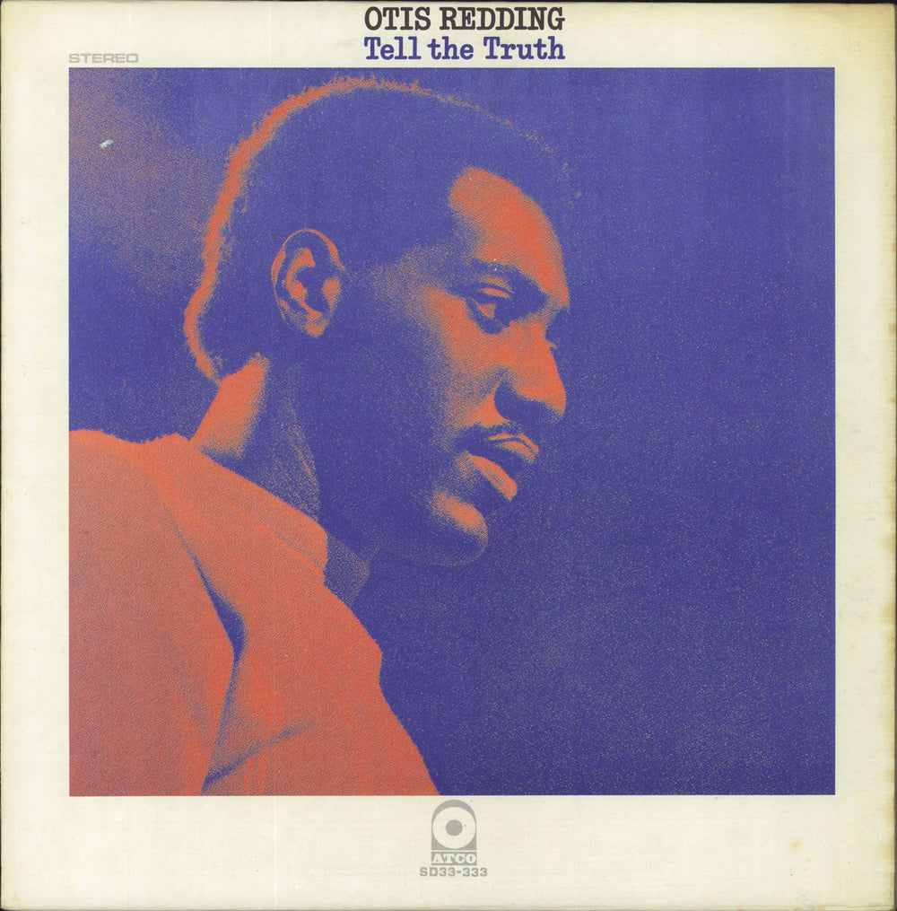 Otis Redding Tell The Truth US vinyl LP album (LP record) SD33-333