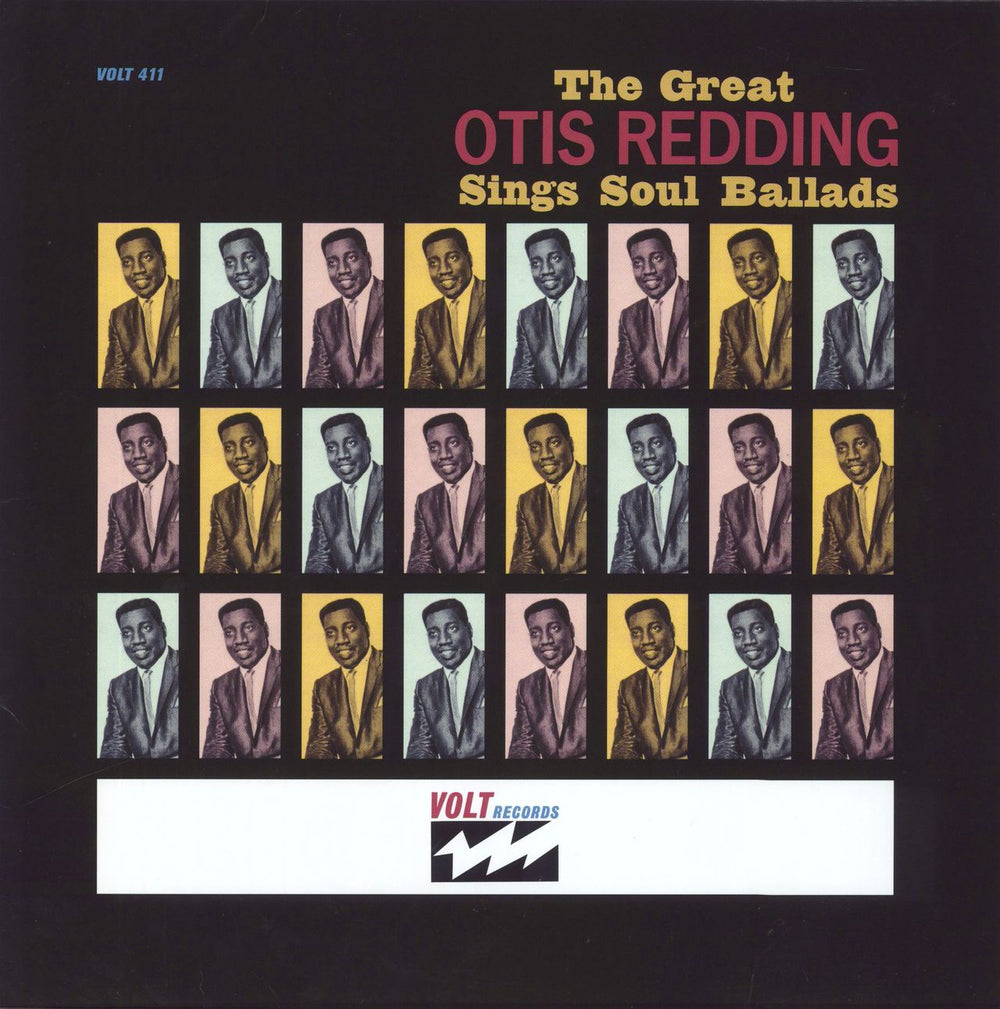 Otis Redding The Great Otis Redding Sings Soul Ballads - Translucent Blue Vinyl UK vinyl LP album (LP record) RCV191706