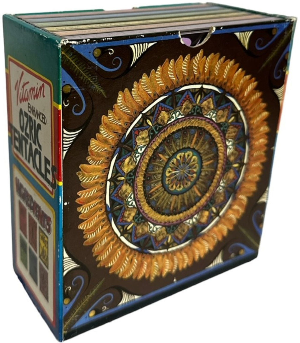 Ozric Tentacles Vitamin Enhanced + Merch Insert - Low Number UK box set OZRBXVI813469