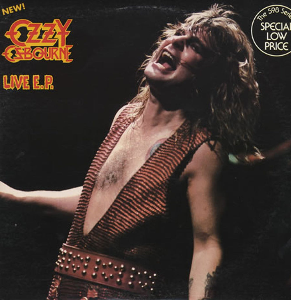 Ozzy Osbourne Live E.P. Canadian 12" vinyl single (12 inch record / Maxi-single) 12EXP37640