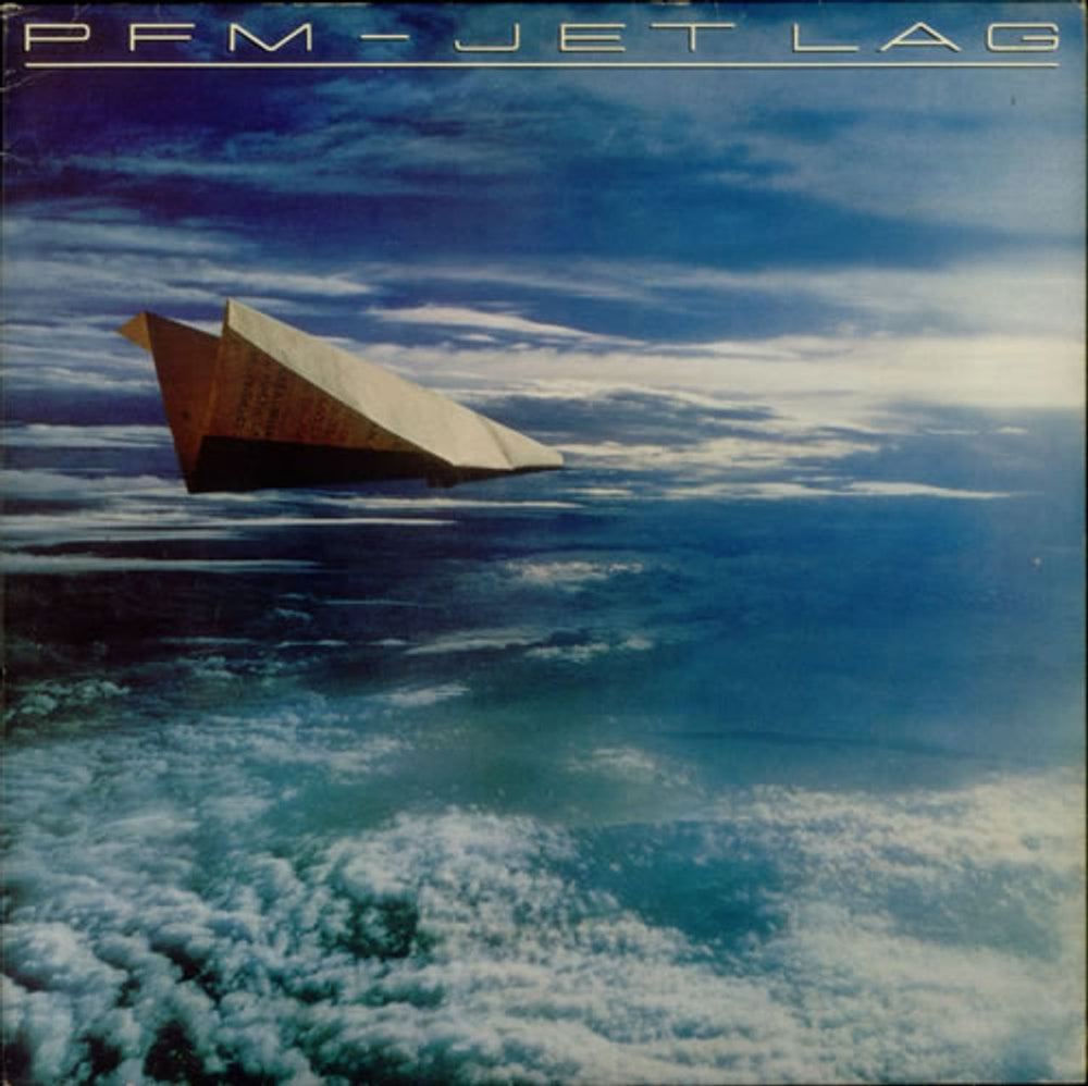 P.F.M. Jet Lag UK vinyl LP album (LP record) K53511