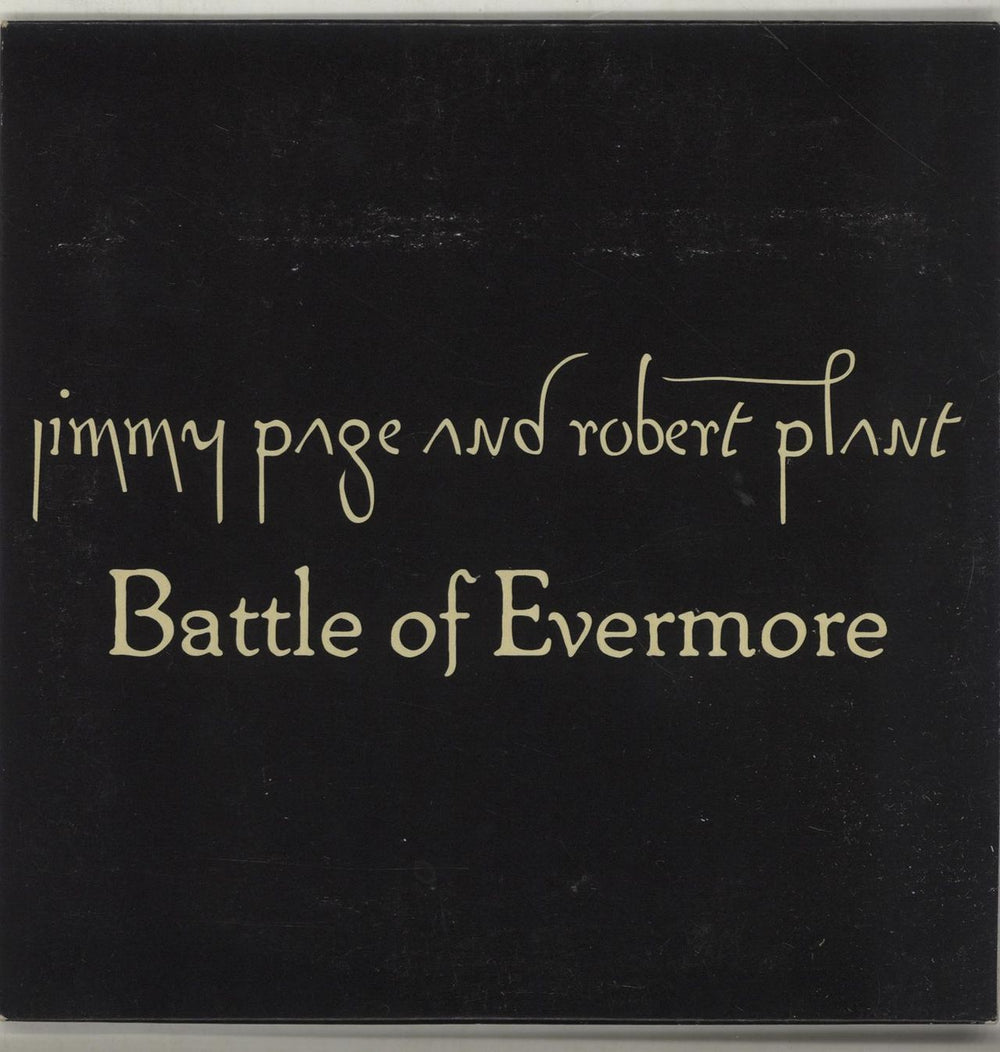 Page & Plant Battle Of Evermore UK Promo CD single (CD5 / 5") PPCDJ4