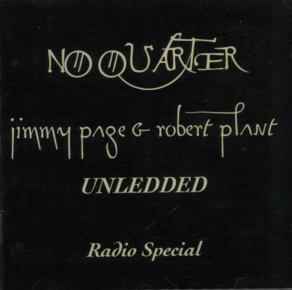 Page & Plant No Quarter Unledded Radio Special UK Promo CD