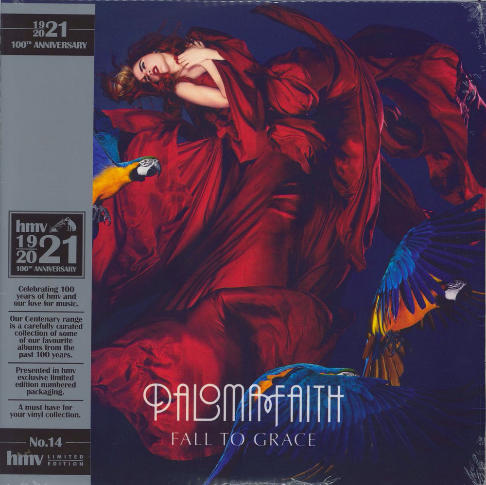 Paloma Faith Fall To Grace: HMV 100th - Red Vinyl - Sealed UK 2-LP vinyl record set (Double LP Album) 88725412231