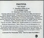 Pantera 101 Proof US Promo CD single (CD5 / 5") PRCD-9868-2