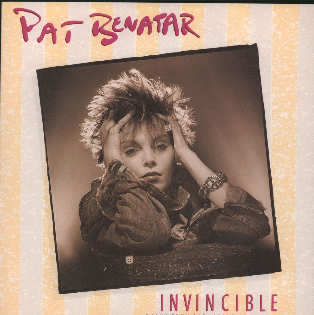 Pat Benatar Invincible UK 7" vinyl single (7 inch record / 45) PAT3