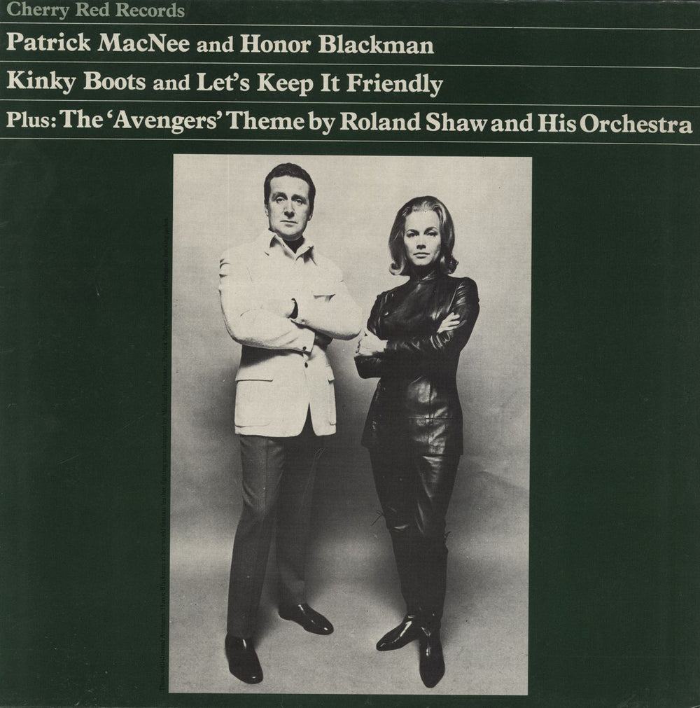 Patrick MacNee & Honor Blackman Kinky Boots UK 12" vinyl single (12 inch record / Maxi-single) 12CHERRY62