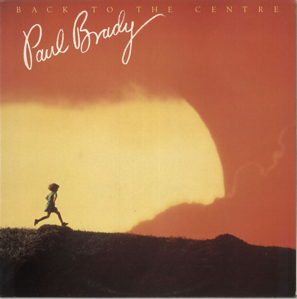 Paul Brady Back To The Centre UK vinyl LP album (LP record) MERH86