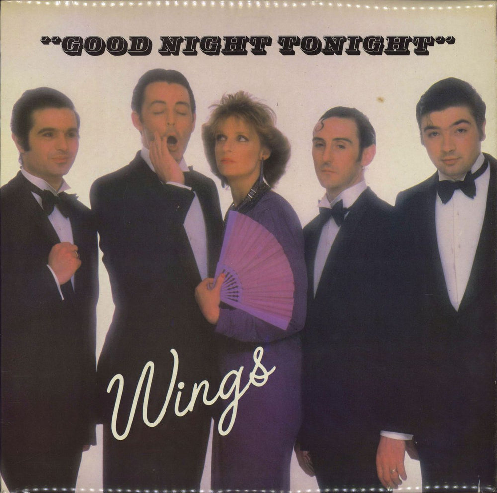 Paul McCartney and Wings Goodnight Tonight UK 12" vinyl single (12 inch record / Maxi-single) 12YR6023