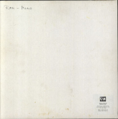 Paul McCartney and Wings Ram - Mono UK Vinyl LP — RareVinyl.com