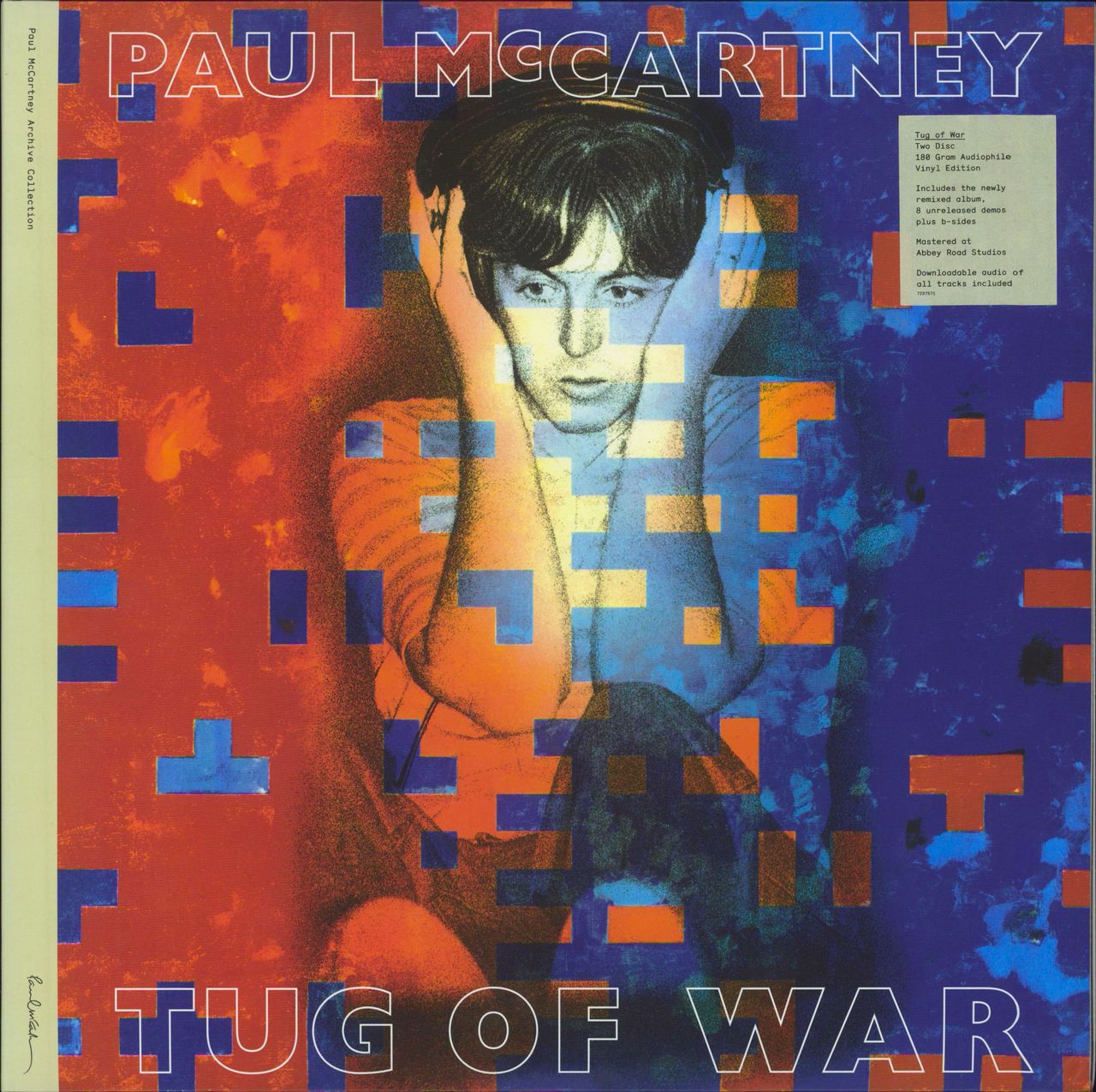 Paul McCartney and Wings Tug Of War 180gm UK 2 LP vinyl set