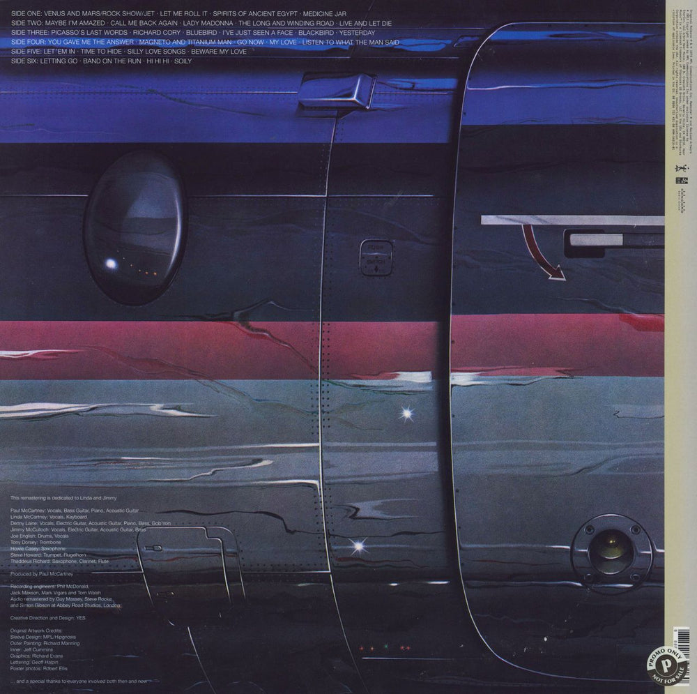 Paul McCartney and Wings Wings Over America - 180g Vinyl - EX UK 3-LP vinyl record set (Triple LP Album) 888072343160